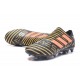 Nouvelles Chaussure adidas Nemeziz 17+ 360 Agility FG - Noir Rouge Tactile Gold Metallic