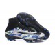 Nike Mercurial Superfly V FG ACC Chaussure de Football Camouflage Bleu Noir