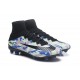Nike Mercurial Superfly V FG ACC Chaussure de Football Camouflage Bleu Noir