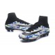Nike Mercurial Superfly V FG ACC Chaussure de Football Camouflage Bleu Noir