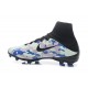 Nike Mercurial Superfly V FG ACC Chaussure de Football Camouflage Bleu Noir