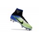 Nike Mercurial Superfly V FG ACC Chaussure de Football Bleu Noir Chrome Volt