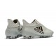 Crampons de Foot adidas X 17+ Purespeed FG Blanc Noir