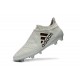 Crampons de Foot adidas X 17+ Purespeed FG Blanc Noir