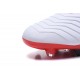 Nouveau Chaussures de Foot Adidas Predator 18+ FG Blanc Noir Rouge