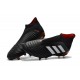 Nouveau Chaussures de Foot Adidas Predator 18+ FG Noir Blanc Rouge