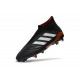 Nouveau Chaussures de Foot Adidas Predator 18+ FG Noir Blanc Rouge