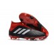 Nouveau Chaussures de Foot Adidas Predator 18+ FG Noir Rouge Blanc