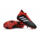 Nouveau Chaussures de Foot Adidas Predator 18+ FG Noir Rouge Blanc