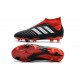 Nouveau Chaussures de Foot Adidas Predator 18+ FG Noir Rouge Blanc