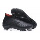 Nouveau Chaussures de Foot Adidas Predator 18+ FG Tout Noir