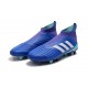 Nouveau Chaussures de Foot Adidas Predator 18+ FG Bleu Blanc