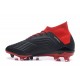 Crampons Foot 2018 - adidas Predator 18.1 FG Noir Rouge Blanc