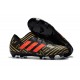 Nouveau Chaussures Football Adidas Nemeziz Messi 17.1 FG Noir Or Orange