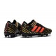 Nouveau Chaussures Football Adidas Nemeziz Messi 17.1 FG Noir Or Orange