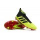 Crampons Foot 2018 - adidas Predator 18.1 FG Volt Noir Rouge