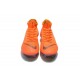 Crampons de football Nike Mercurial Superfly VI 360 Elite FG Orange Noir Volt