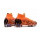 Crampons de football Nike Mercurial Superfly VI 360 Elite FG CR7 Noir Orange Blanc