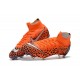 Crampons de football Nike Mercurial Superfly VI 360 Elite FG CR7 Noir Orange Blanc