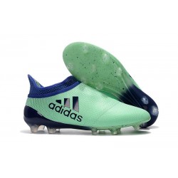 Crampons de Foot adidas X 17+ Purespeed FG Vert Aero Encre Vert