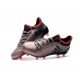 Crampons de Football - Adidas X 17.1 FG pour Hommes Gris Rose Noir