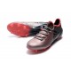 Crampons de Football - Adidas X 17.1 FG pour Hommes Gris Rose Noir