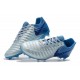 Nouvelles Crampons Nike pour Hommes - Tiempo Legend 7 FG Bleu Argent