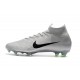 Crampons de football Nike Mercurial Superfly VI 360 Elite FG Gris Argent
