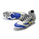 Crampons de football Nike Mercurial Superfly VI 360 Elite FG Argent Bleu Jaune