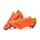 Nike Mercurial Vapor XII Elite FG - Chaussures de Football Hommes Orange Noir