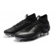 Crampons de football Nike Mercurial Superfly VI 360 Elite FG Tout Noir