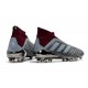Nouveau Chaussures de Foot Adidas PP Predator 18+ FG Iron Metallic