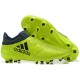 Crampons de Foot adidas X 17+ Purespeed FG Vert Noir