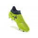 Crampons de Foot adidas X 17+ Purespeed FG Vert Noir
