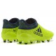 Crampons de Foot adidas X 17+ Purespeed FG Vert Noir