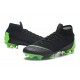 Chaussure de Cristiano Ronaldo CR7 Nike Mercurial Superfly VI 360 Elite FG Jade clair métallisé or vif blanc
