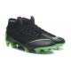 Chaussure de Cristiano Ronaldo CR7 Nike Mercurial Superfly VI 360 Elite FG Jade clair métallisé or vif blanc