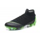Chaussure de Cristiano Ronaldo CR7 Nike Mercurial Superfly VI 360 Elite FG Jade clair métallisé or vif blanc