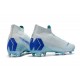 Crampons de football Nike Mercurial Superfly VI 360 Elite FG Jaune Amarillo Noir Blanc