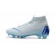 Crampons de football Nike Mercurial Superfly VI 360 Elite FG Jaune Amarillo Noir Blanc