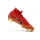 Chaussure de Cristiano Ronaldo CR7 Nike Mercurial Superfly VI 360 Elite FG Jade clair métallisé or vif blanc