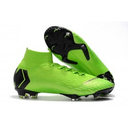 Chaussure de Cristiano Ronaldo CR7 Nike Mercurial Superfly VI 360 Elite FG Jade clair métallisé or vif blanc