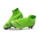 Chaussure de Cristiano Ronaldo CR7 Nike Mercurial Superfly VI 360 Elite FG Jade clair métallisé or vif blanc