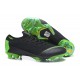 Nike Mercurial Vapor XII Elite FG - Chaussures de Football Hommes Noir Orange Total Blanc