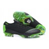 Nike Mercurial Vapor XII Elite FG - Chaussures de Football Hommes Noir Orange Total Blanc