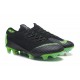 Nike Mercurial Vapor XII Elite FG - Chaussures de Football Hommes Noir Orange Total Blanc