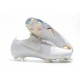 Nike Mercurial Vapor XII Elite FG Chaussures de Foot Pas Cher - Argent Bleu Jaune