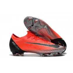 Nike Mercurial Vapor XII Elite FG - Chaussures de Football Hommes Rouge ArgentÉ CR7