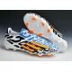 2014/2015 Adidas Chaussures de foot adizero F50 TRX FG Noir Blanc Orange Bleu